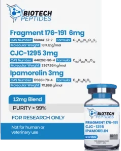 Fragment 176-191 & CJC-1295 & Ipamorelin Blend (12mg)